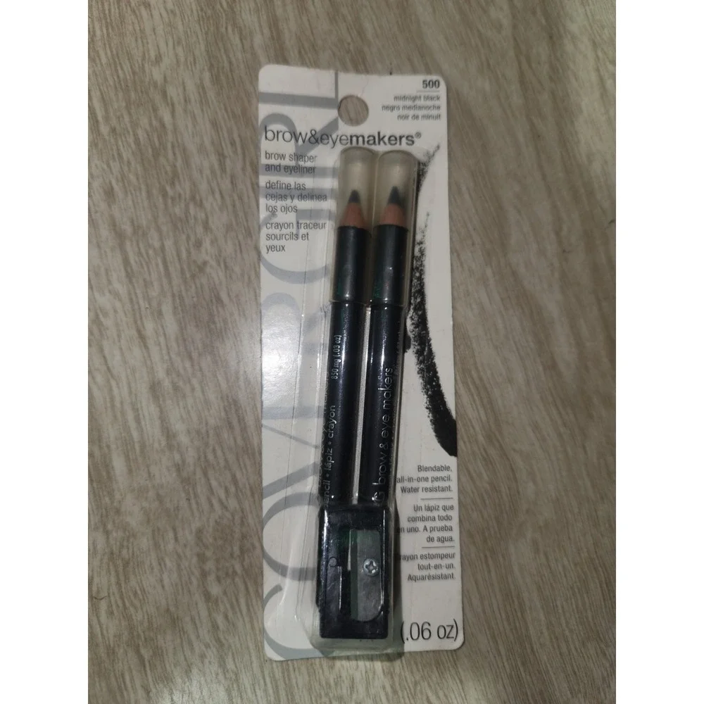 Covergirl Easy Breezy Brow Fill + Define Pencils - 500 Midnight‎ Black